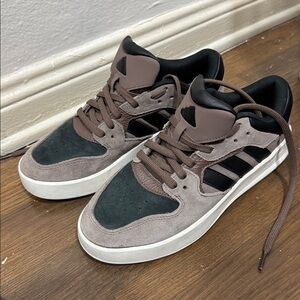 Adidas Suede Sneakers in Brown and Black